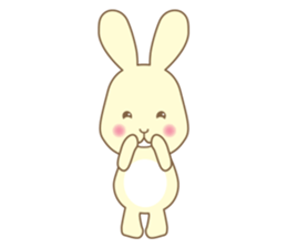 Una Rabbit sticker #666330