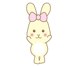 Una Rabbit sticker #666331