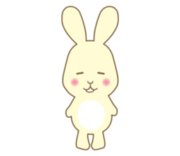 Una Rabbit sticker #666332