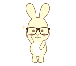Una Rabbit sticker #666333