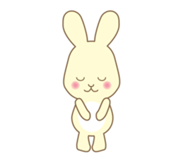 Una Rabbit sticker #666335