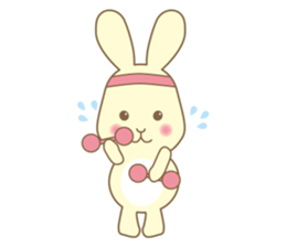 Una Rabbit sticker #666343