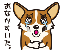Dog Stamp vol.9 Welsh Corgi sticker #666641
