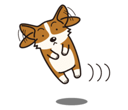 Dog Stamp vol.9 Welsh Corgi sticker #666643