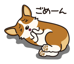 Dog Stamp vol.9 Welsh Corgi sticker #666646