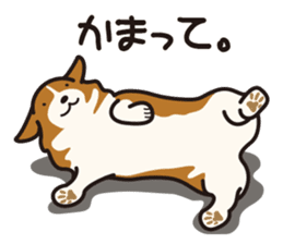 Dog Stamp vol.9 Welsh Corgi sticker #666651