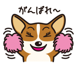 Dog Stamp vol.9 Welsh Corgi sticker #666656