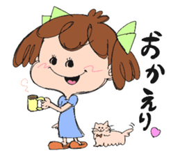 Feelings of a young girl 2 sticker #666833