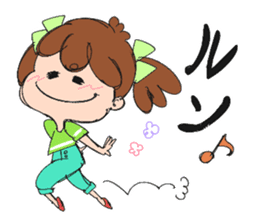 Feelings of a young girl 2 sticker #666838