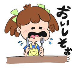 Feelings of a young girl 2 sticker #666842