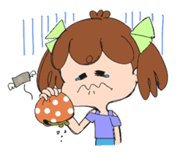 Feelings of a young girl 2 sticker #666855