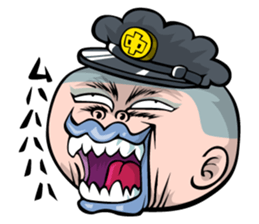 Face junior high student Yamada 2 sticker #666954