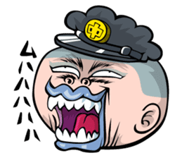 Face junior high student Yamada 2 sticker #666954