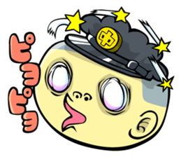 Face junior high student Yamada 2 sticker #666966