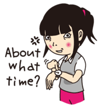 Not angry!(English) sticker #666988