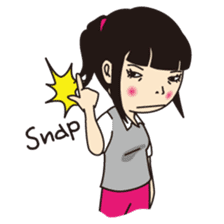 Not angry!(English) sticker #666996