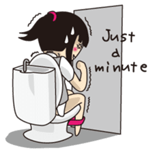 Not angry!(English) sticker #667014