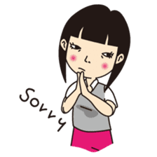 Not angry!(English) sticker #667023