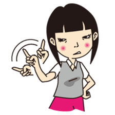 Not angry!(English) sticker #667024