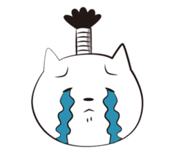 Neko-samurai sticker #667150