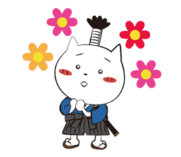 Neko-samurai sticker #667178
