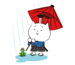 Neko-samurai sticker #667179