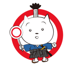 Neko-samurai sticker #667182