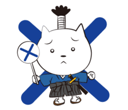 Neko-samurai sticker #667183