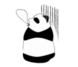 triangle panda sticker #667400