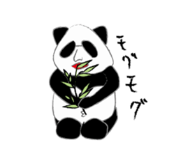 triangle panda sticker #667401