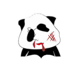 triangle panda sticker #667406