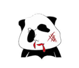 triangle panda sticker #667406