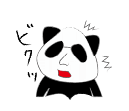 triangle panda sticker #667408