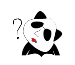 triangle panda sticker #667409