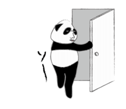 triangle panda sticker #667410