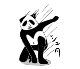 triangle panda sticker #667411
