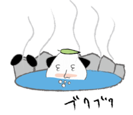 triangle panda sticker #667417