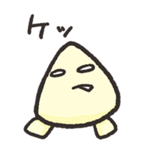 Triangle sticker #667575