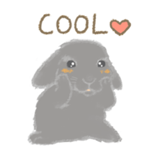 Hold! Rabbits (English) sticker #667996