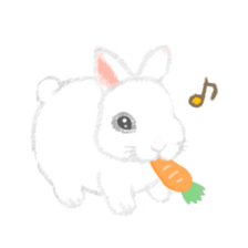 Hold! Rabbits (English) sticker #667999