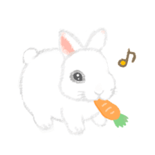 Hold! Rabbits (English) sticker #667999