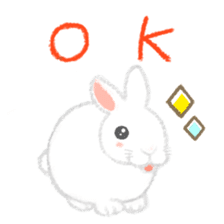 Hold! Rabbits (English) sticker #668011