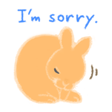 Hold! Rabbits (English) sticker #668024