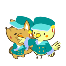 Musical Band of the Forest sticker #668174