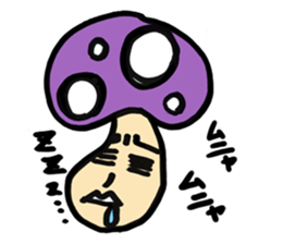 Poisonous Mushroom Jimeta sticker #668552