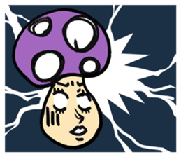 Poisonous Mushroom Jimeta sticker #668568