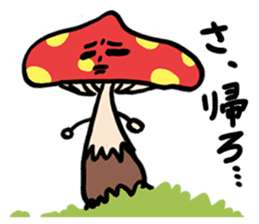 Poisonous Mushroom Jimeta sticker #668581