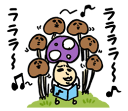 Poisonous Mushroom Jimeta sticker #668584