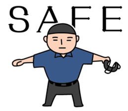 Umpire Call "Safe or Out?" sticker #668828