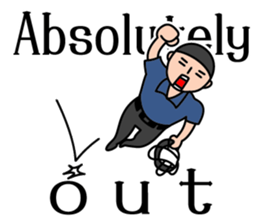 Umpire Call "Safe or Out?" sticker #668839